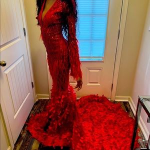 Prom dress that was never worn.